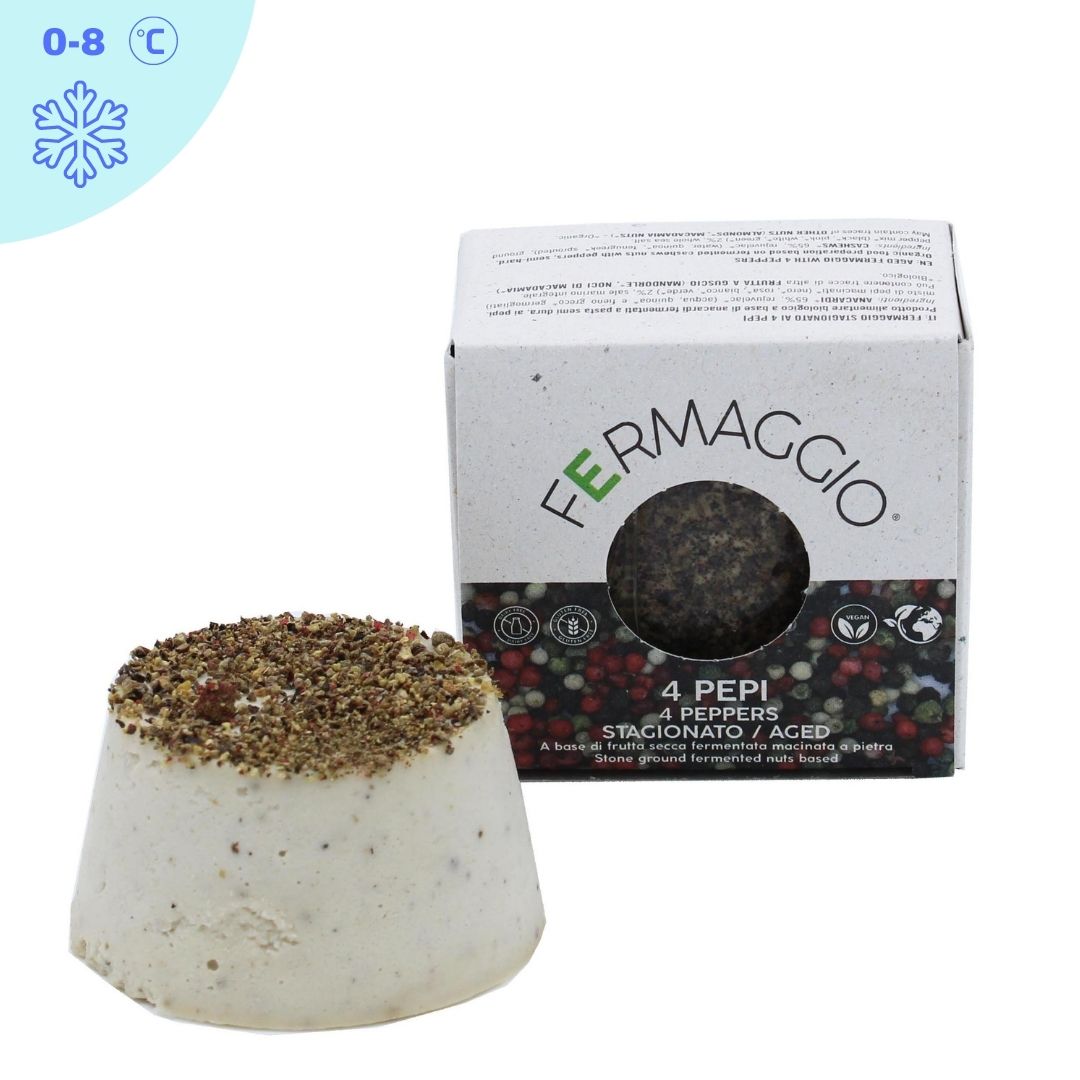 FERMAGGIO STAGIONATO AI 4 PEPI 90G